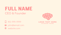 Brain Wave Therapy Business Card Design