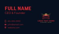 Car  Wash Business Card example 4