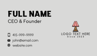 Classic Lampshade  Business Card Design