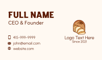 Bread Slice Business Card example 4