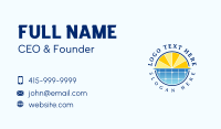 Global Solar Panel Energy Business Card