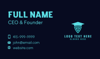Online Course Business Card example 1