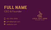 Golden Hare Advertising Business Card Design