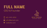 Golden Hare Advertising Business Card
