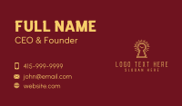 Memorabilia Business Card example 4