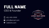 Automotive Detailing Transport Business Card