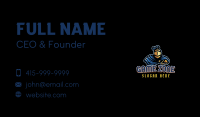 Gaming Warrior Armor Business Card Image Preview