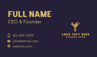 Cyber IT Programming Letter Y Business Card Design