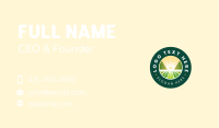 Farming Field Sunrise Business Card Design