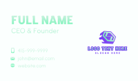 Power Energy Letter S Business Card