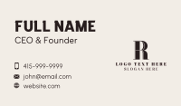 Upscale Business Card example 4