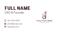 Old Business Card example 4