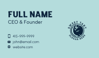 Blue Monkey Brand Business Card Design