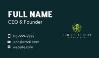 Floral Woman Wellness Business Card