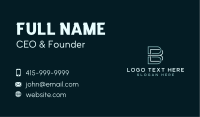 Professional Advertising Startup Business Card
