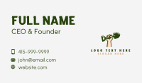 Shovel Hand Garden Business Card Design