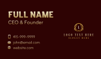 High End Business Card example 2