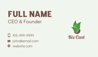 Eco Friendly Plant Business Card