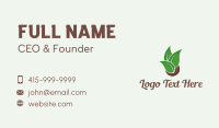 Eco Friendly Plant Business Card