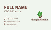 Eco Friendly Plant Business Card