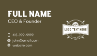 Adventure Business Card example 1