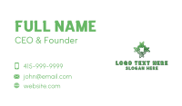 Organic Leaf Garden Business Card Design