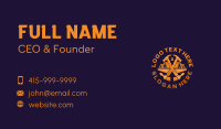 Paint Hammer Contractor Business Card