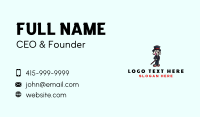 Gentleman Dog Fashion Business Card Design