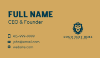 Luxury Lion Business Business Card