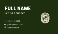 Weed Tea Beverage Business Card