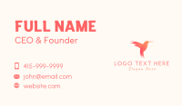 Birdwatcher Business Card example 2