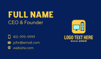 Computer Monitor Business Card example 4