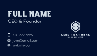 Game Streamer Letter S  Business Card