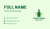 Green Natural Medicine Bottle Business Card Image Preview