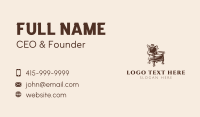 Home Furnishing Business Card example 4