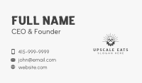 House Axe Circular Saw Business Card Image Preview