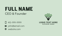 Eco Plant Wellness  Business Card