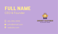 Crown Dog Grooming Business Card
