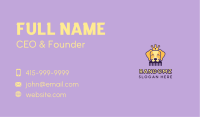 Crown Dog Grooming Business Card