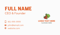 Vegetables Business Card example 1