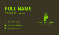 Tree Planting Hand  Business Card