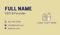 Almond Milk Business Card example 3