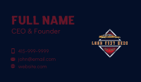 Automotive Garage Mechanic Business Card