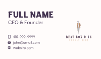 Apparel Fashion Styling Business Card