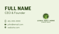 Lawn Maintenance Business Card example 3
