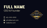 Classy Business Card example 3