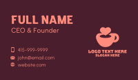 Hot Drinks Business Card example 4