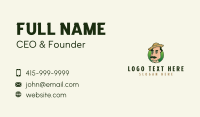 Environmentalist Business Card example 1