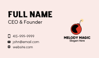 Time Bomb Business Card