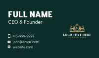 Royalty Business Card example 1